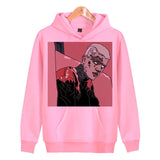 Loose Hooded Lovers Sweatshirt
