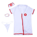 Feminine nurse uniform suit
