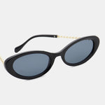 Polycarbonate Frame Cat-Eye Sunglasses
