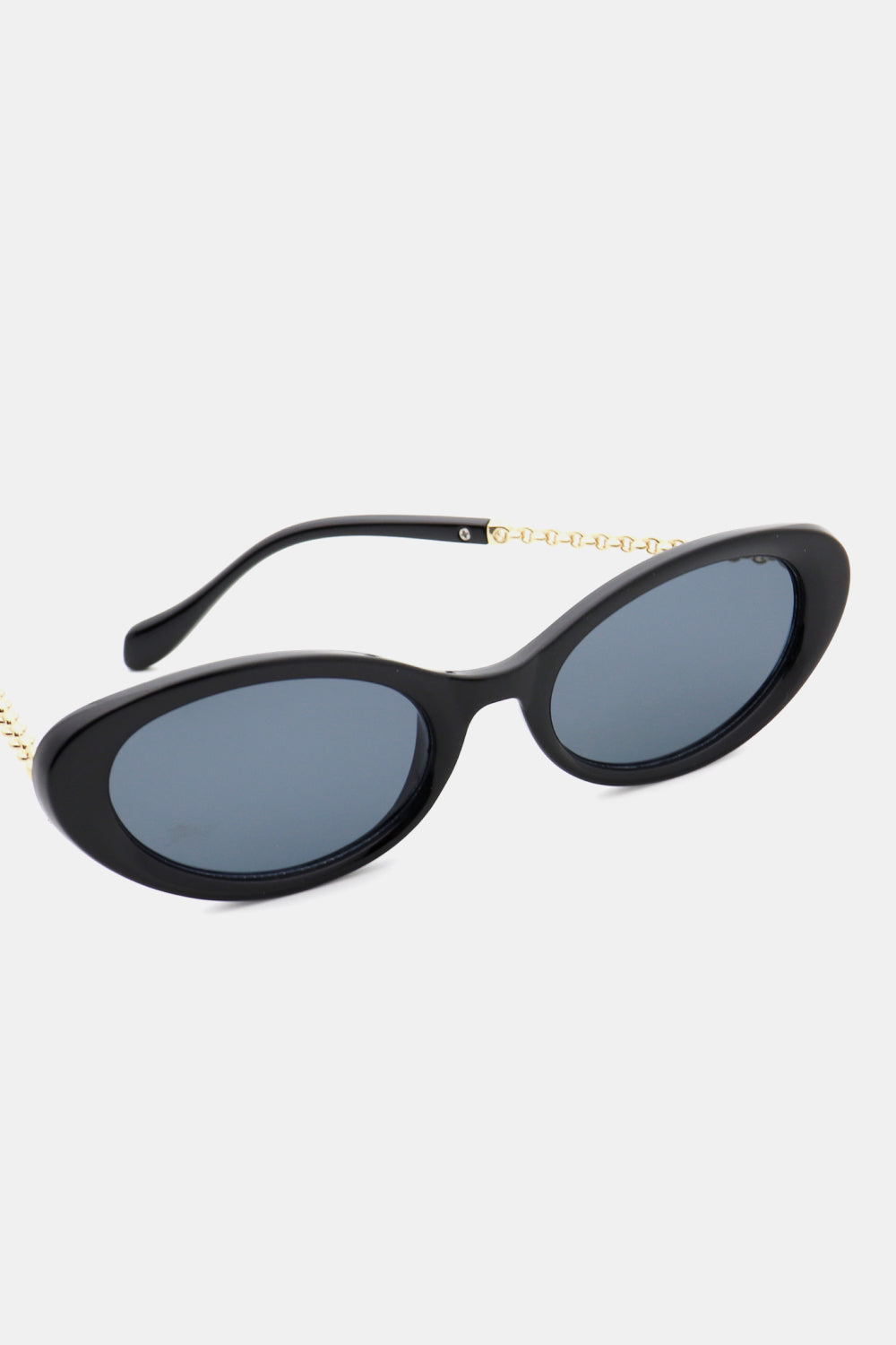 Polycarbonate Frame Cat-Eye Sunglasses
