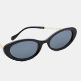 Polycarbonate Frame Cat-Eye Sunglasses
