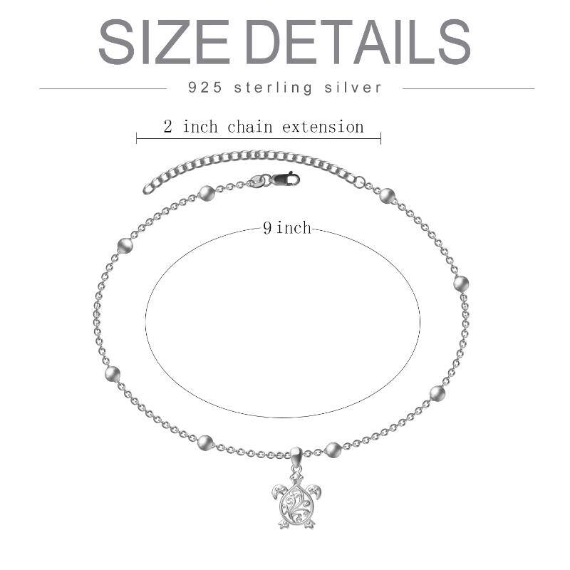 Sterling Silver Cute Anklet Bracelets Fashion Jewelry
