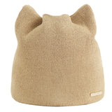 Cat Ears Knitted Pullover Hat Ladies
