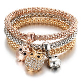 Alloy Tricolor Set Stretch Popcorn Corn Chain
