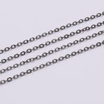 Thin Metal Crushed O-Chain
