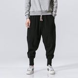 Cotton And Linen Feet Jarem Pants Tide Hip Hop Pants For Man
