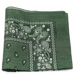 Cashew Flower Paisley Hip Hop Square Scarf
