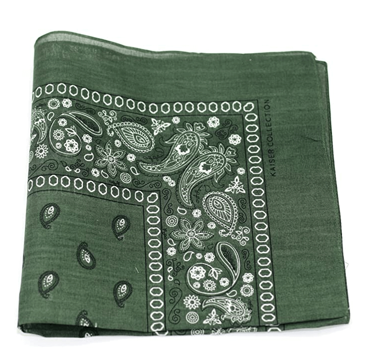 Cashew Flower Paisley Hip Hop Square Scarf
