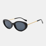 Polycarbonate Frame Cat-Eye Sunglasses
