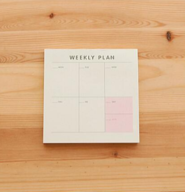 Weekly Monthly Work Planner
