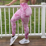 Seamless Tie Dye Leggings
