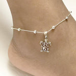 Sterling Silver Cute Anklet Bracelets Fashion Jewelry
