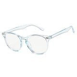 Anti Blue Light Round Computer Glasses Eyewear Frame
