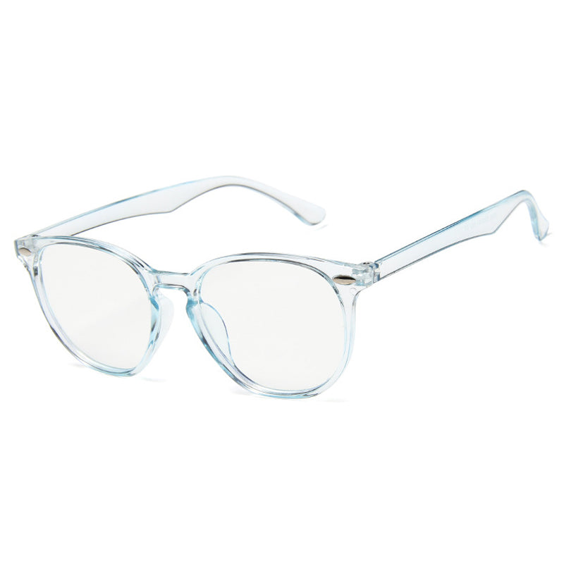 Anti Blue Light Round Computer Glasses Eyewear Frame
