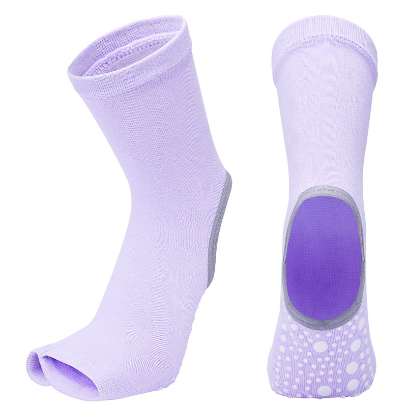 Women's mid-tube yoga socks
