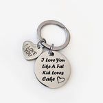 Couple Funny Keychain Gifts For Him Her Girlfriend Boyfriend Love Key Ring Tag
