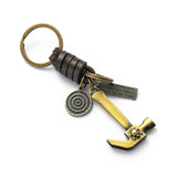 Women's Fashion Vintage Handwoven Leather Keychain
