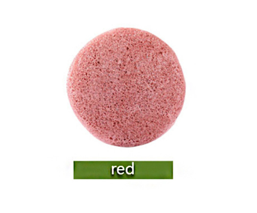 Natural Round Shap Konjac Sponge Face Cleaning Sponge
