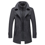 Cold-resistant plus cotton woolen men's jacket
