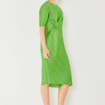 Marina West Swim Pleated Dolman Sleeve Dress
