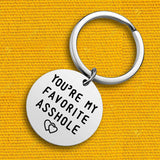 Funny Keychain Novelty Gag Gifts For Him Boyfriend Husband Valentine's Love Tag
