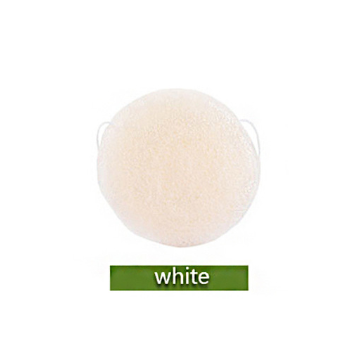 Natural Round Shap Konjac Sponge Face Cleaning Sponge
