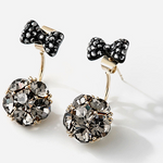 Earrings bow stud earrings
