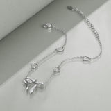 Bow Anklet Sterling Silver Anklet for Women Gifts for Women Girls
