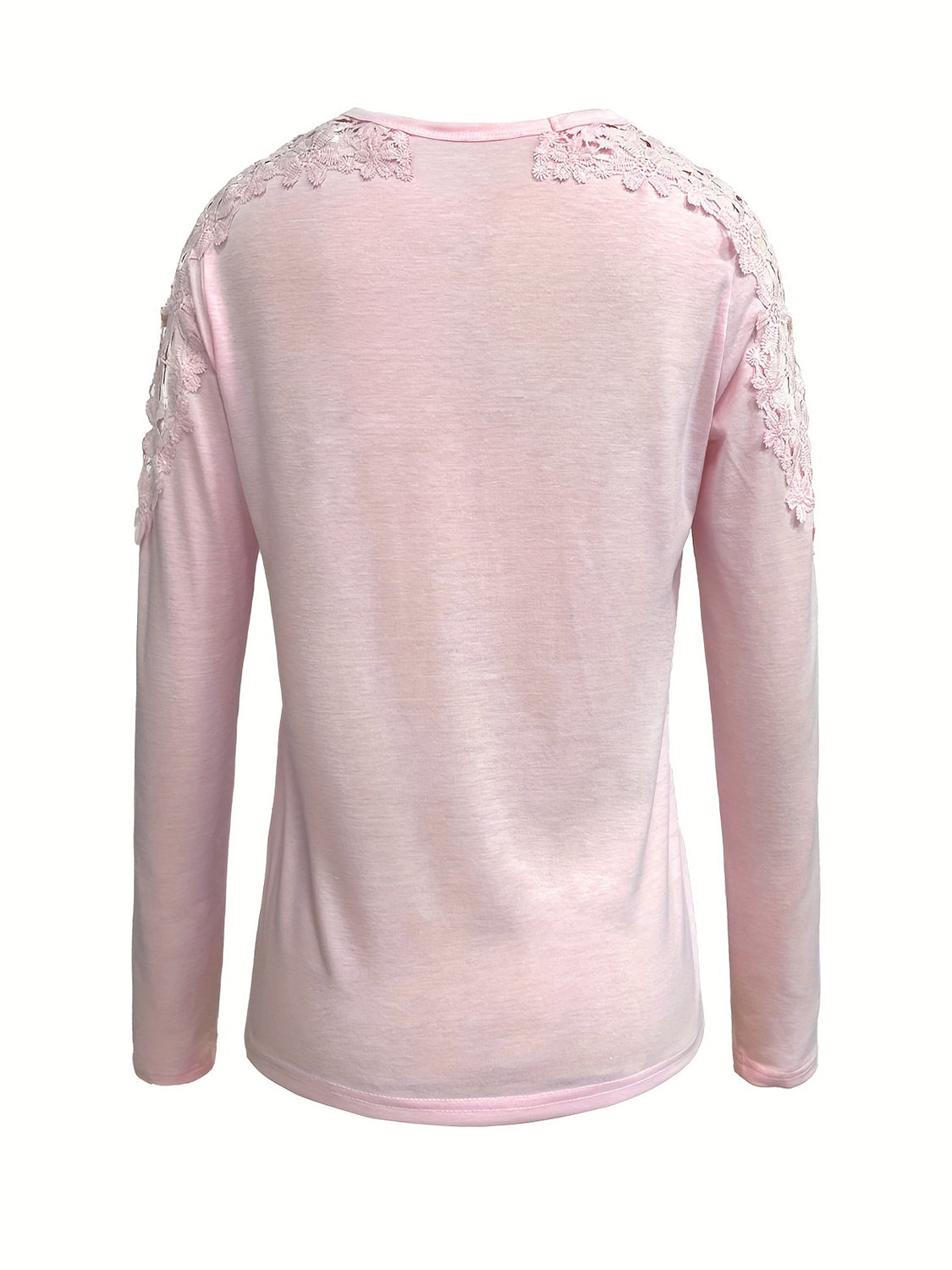 Full Size Cutout Round Neck Long Sleeve T-Shirt
