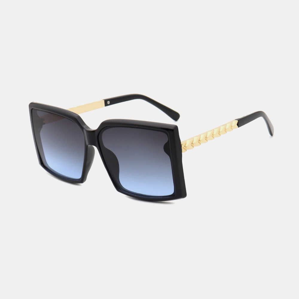 Polycarbonate Frame Square Sunglasses
