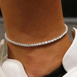 Minimalist Stainless Steel Anklet
