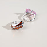 Ring Female Peach Blossom Simple Design Niche
