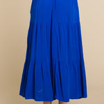 Culture Code Full Size Frill Ruched Midi Skirt
