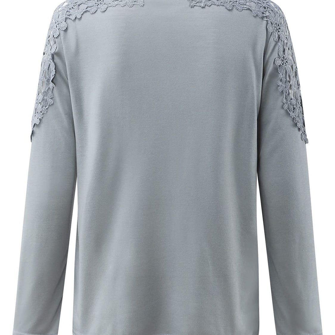 Full Size Cutout Round Neck Long Sleeve T-Shirt
