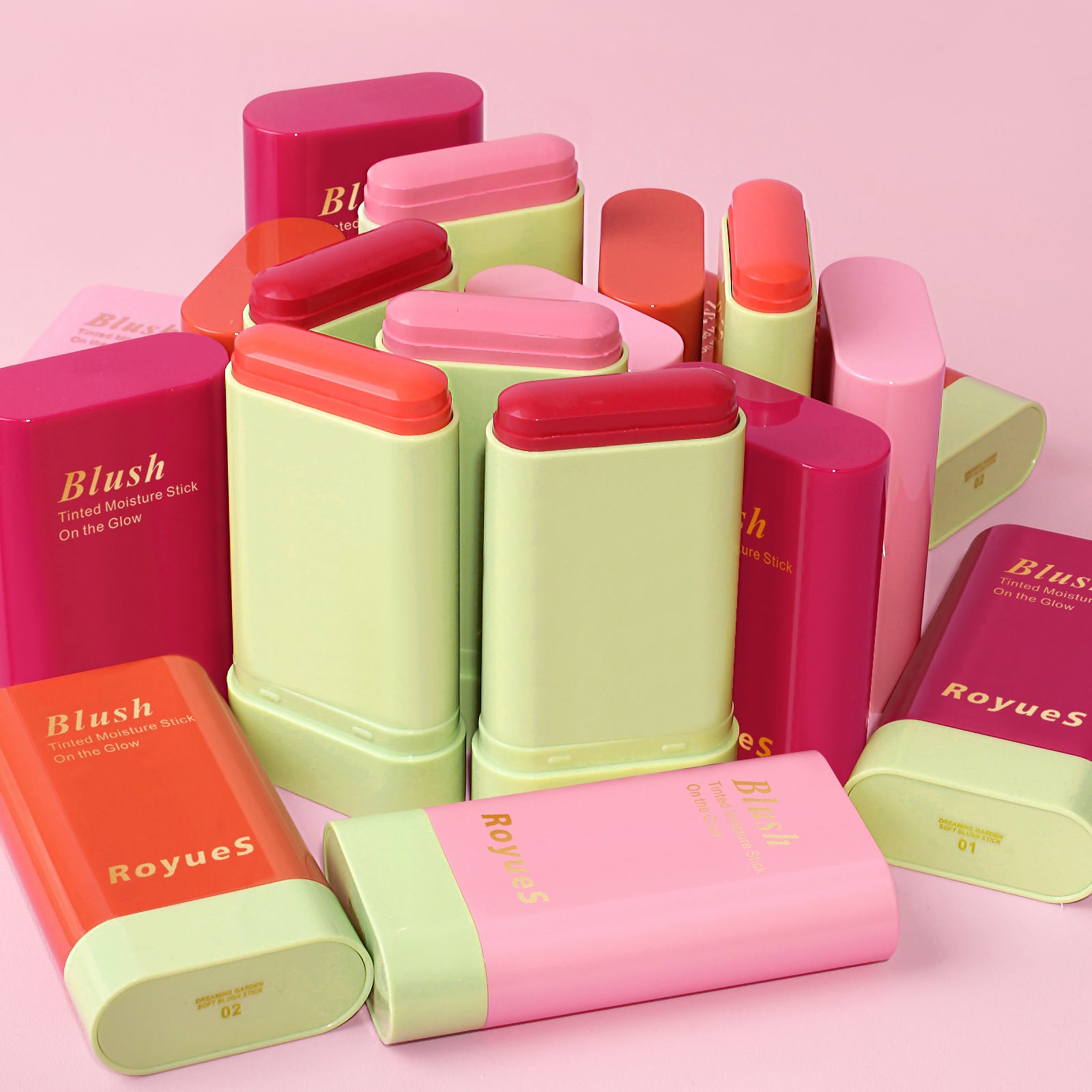 Waterproof Lightweight Multifunctional Blush Stick
