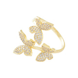 Butterfly Ring Female Niche Diamond Temperament Ring
