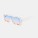 Polycarbonate Frame Rectangle Sunglasses
