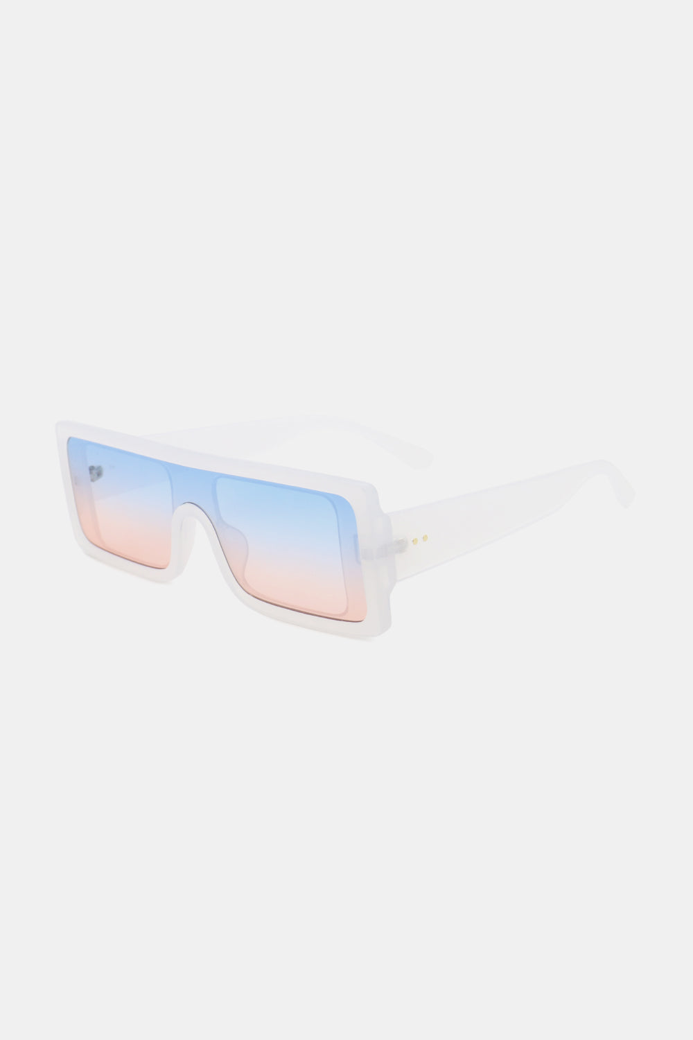 Polycarbonate Frame Rectangle Sunglasses
