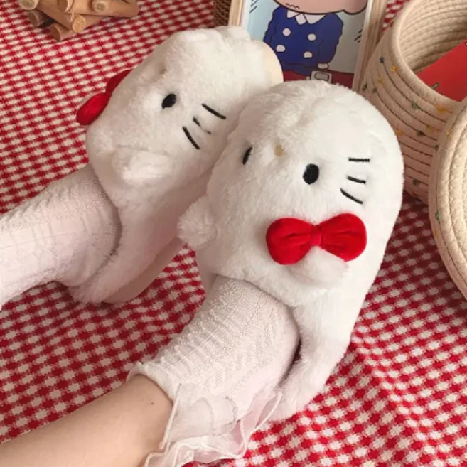 Plush Slippers
