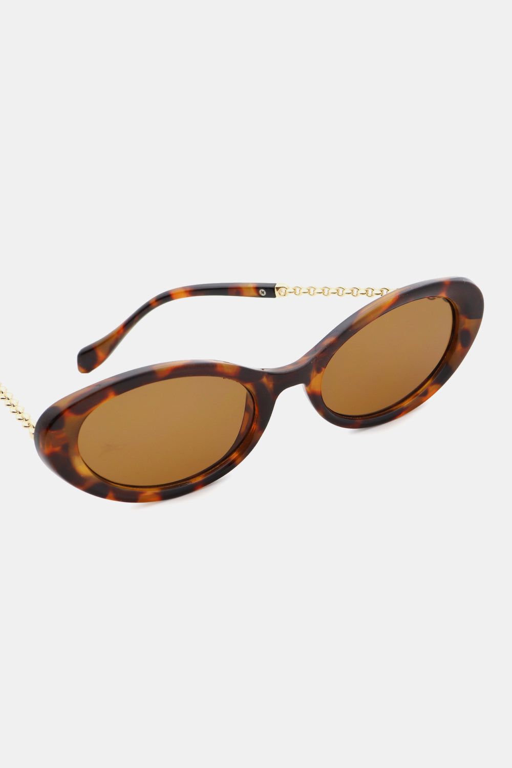 Polycarbonate Frame Cat-Eye Sunglasses
