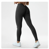 Sexy V Butt Push Up Fitness High Waist Pants
