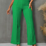 High Waist Straight Pants
